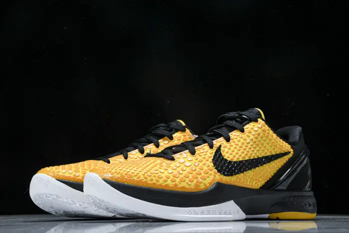 NIKE KOBE 6 PROTRO “LIGHTBULB” BLACK YELLOW 