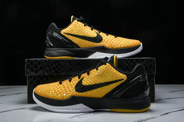 NIKE KOBE 6 PROTRO “LIGHTBULB” BLACK YELLOW 