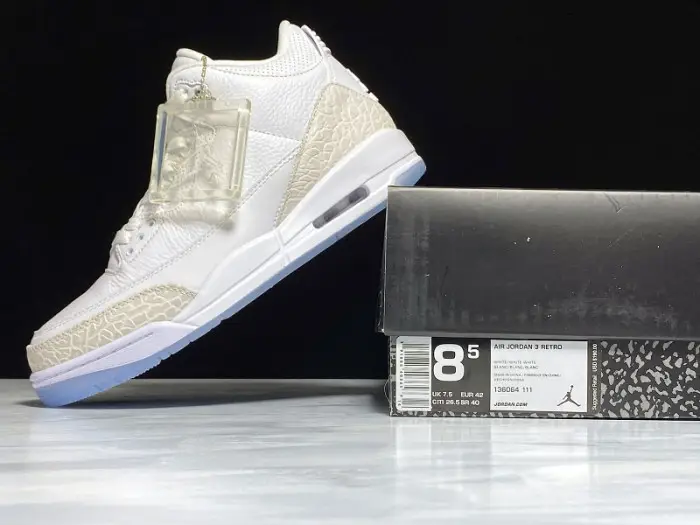 Jordan 3 Retro Pure White 