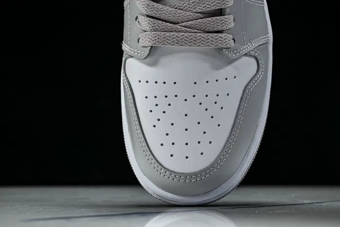 Air Jordan 1 Low Particle Rose White Neutral Grey 