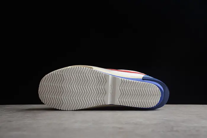 Sacai x Nike Cortez White Red Navy Blue 