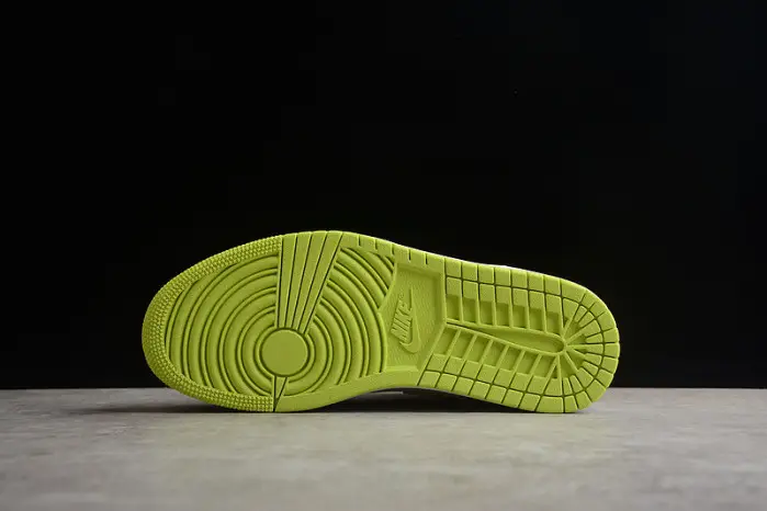 Jordan 1 Mid White Lime (W) 