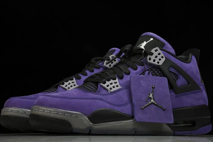 Travis Scott x Air Jordan 4 Retro Purple 
