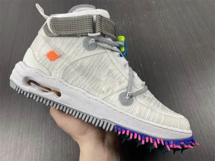 OW x Nike Air Force 1 Mid “white” 