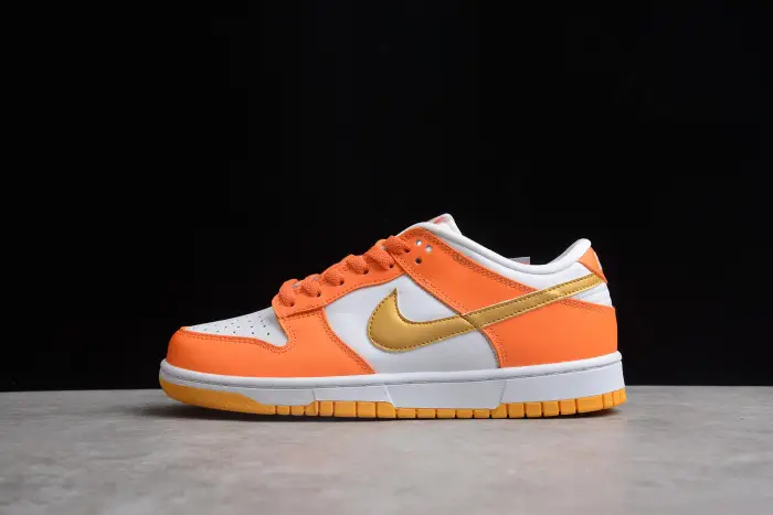 Nike Dunk Low Gold Orange Yellow White 
