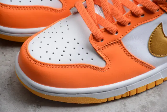 Nike Dunk Low Gold Orange Yellow White 