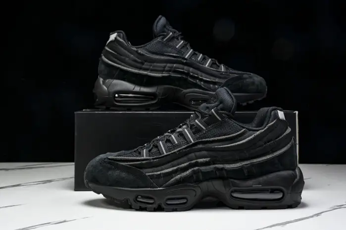 Air Max 95 Comme Des Garcons Black Grey 