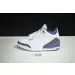 Air Jordan 3 White Black Dark Iris Cement Grey 
