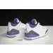 Air Jordan 3 White Black Dark Iris Cement Grey 
