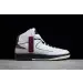 OW x Nike Air Jordan 2 Mid SP Grey Burgundy 
