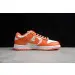 Nike SB Dunk Low white and orange 