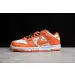 Nike SB Dunk Low white and orange 