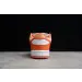 Nike SB Dunk Low white and orange 