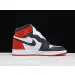 Jordan 1 Retro High Satin Black Toe (W) 