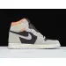 Jordan 1 Retro High Neutral Grey Hyper Crimson 