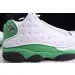 Jordan 13 Retro White Lucky Green 