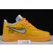 Nike Air Force 1 Low OW University Gold Metallic Silver 