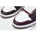 Air Jordan 1 High OG “Bordeaux” Bordeaux White-Metallic Silver 