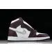 Air Jordan 1 High OG “Bordeaux” Bordeaux White-Metallic Silver 