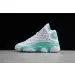 Jordan 13 Retro White Soar Green Pink (GS) 