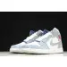 JORDAN 1 MID FRENCH BLUE FIRE RED 