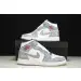 JORDAN 1 MID FRENCH BLUE FIRE RED 