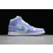 Jordan 1 Mid Purple Aqua 